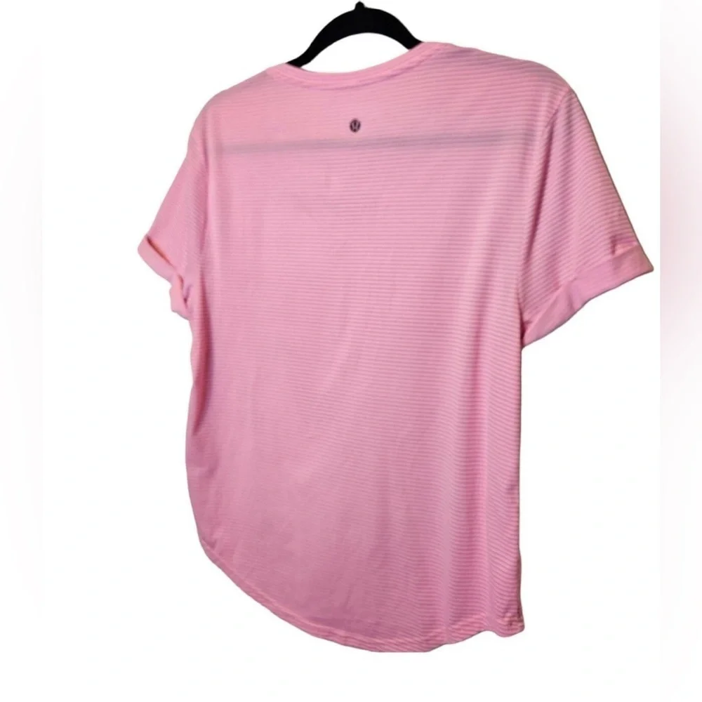 Lululemon B.F.T. Shirt Sleeve V Neck Running Casual Tee